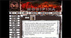 Desktop Screenshot of modifika.com