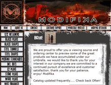 Tablet Screenshot of modifika.com